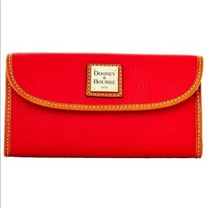 -Not For Sale- Pebble Grain Continental Clutch